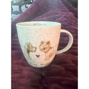 Queens by Churchill Fine China Mug by Alex Clark "Delightful Dogs "Westies"